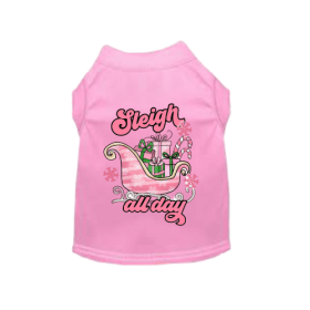 Sleigh All Day - Dog Shirt (size: M)