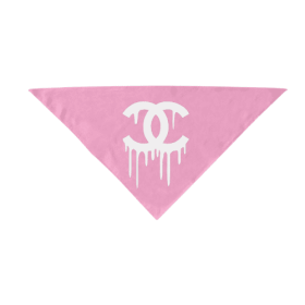 Designer Inspired Bandanas (Color: Pink, size: small)