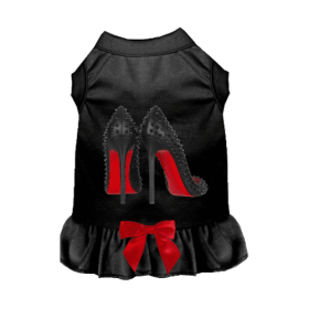 My Fierce Loubarkin Dress (Color: Black, size: X Large)