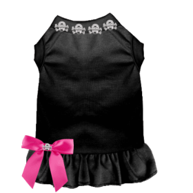 Skull Studded Dress (Color: Black, size: medium)