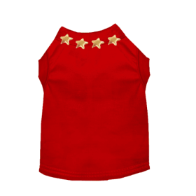 StarStudded Tee (Color: Red, size: small)