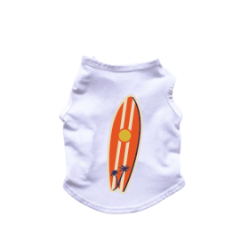 Surfer Tank Top (Color: White, size: medium)