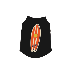 Surfer Tank Top (Color: Black, size: X Small)