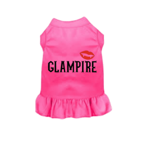 GLAMpire Dress (Color: Pink, size: X Small)