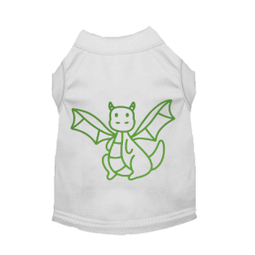 Cute Little Dragon- Dog Shirt (size: XS)