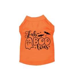 Fab-BOO-lous Ghost- Dog Shirt (size: XS)