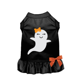 Fabby the Fabulous Ghost- Dog Dress (size: 2XL)