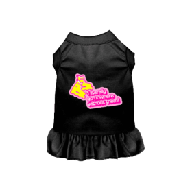 Nowhere Without My Skates- Dog Dress (size: 2XL)