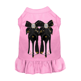 My Favorite Pink Heels- Dog Dress (size: XS)