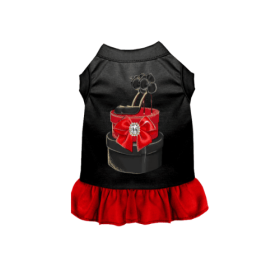 Stilleto Bow- Dog Dress (size: XS)