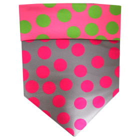 Sport Bandana (Color: Green/Pink/Grey, size: large)