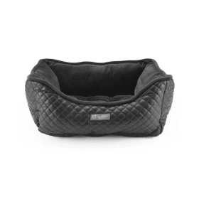 NANDOG Prive Collection Quilted Vegan Leather (Color: Black)