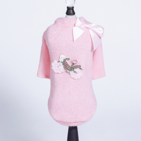 Bicycle Sweater (Color: Pink, size: XXS)